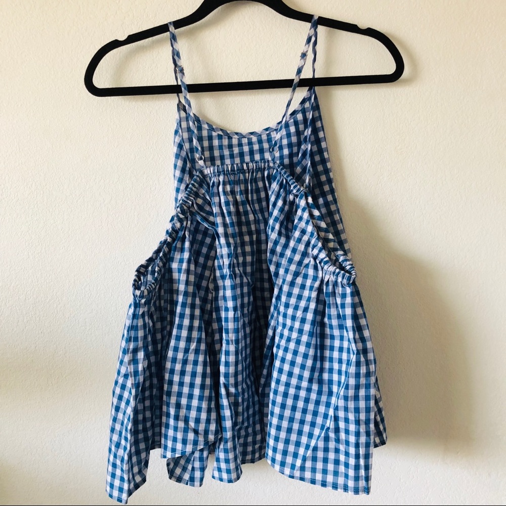 Off the shoulder plaid cami - Picture 4 of 6